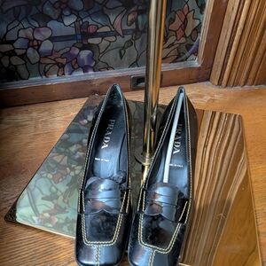 Prada Women's Black Loafers